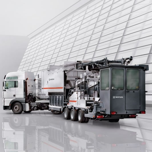 移動式廠拌冷再生設(shè)備KMA 220